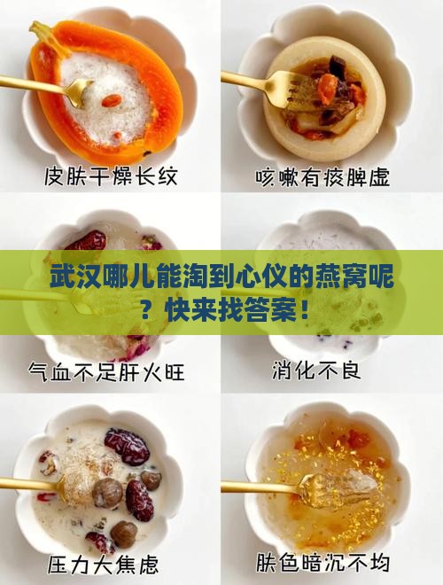武汉哪儿能淘到心仪的燕窝呢？快来找答案！