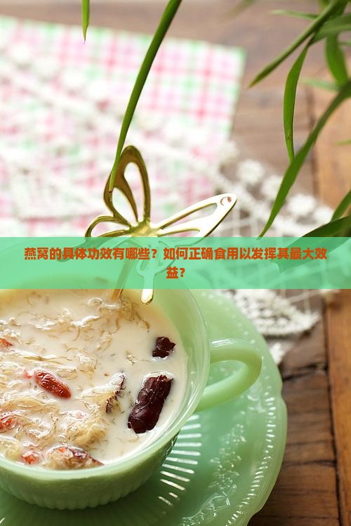 燕窝的具体功效有哪些?如何正确食用以发挥其最大效益? 燕窝的具体功效有哪些?如何正确食用以发挥其最大效益?