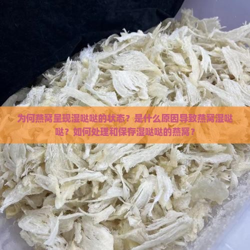 为何燕窝呈现湿哒哒的状态？是什么原因导致燕窝湿哒哒？如何处理和保存湿哒哒的燕窝？