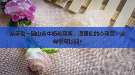 亲手熬一碗山药牛奶燕窝粥，温暖你的心和胃，这样做可以吗？