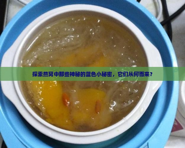 探索燕窝中那些神秘的蓝色小秘密，它们从何而来？