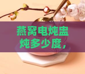 燕窝电炖盅炖多少度，炖多久及功率需求详解