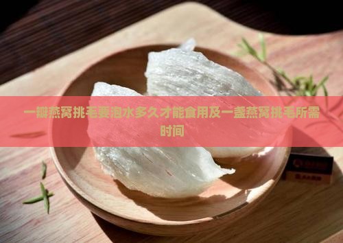 一瓣燕窝挑毛要泡水多久才能食用及一盏燕窝挑毛所需时间
