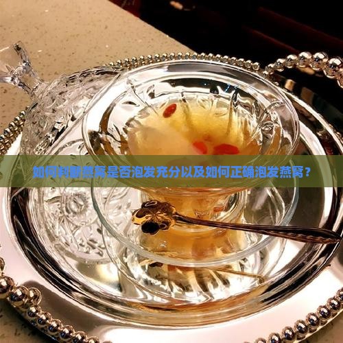 如何判断燕窝是否泡发充分以及如何正确泡发燕窝？