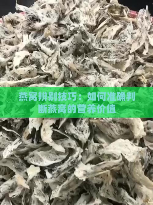 燕窝辨别技巧：如何准确判断燕窝的营养价值