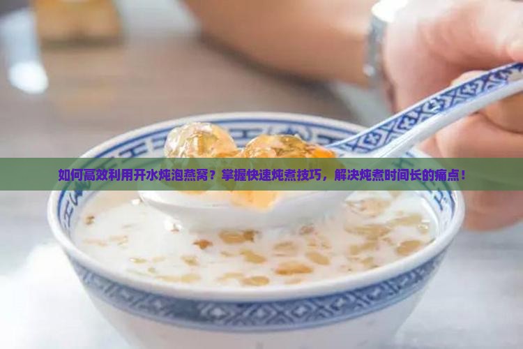 如何高效利用开水炖泡燕窝？掌握快速炖煮技巧，解决炖煮时间长的痛点！