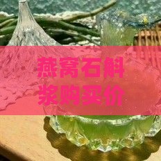 燕窝石斛浆购买价格：一盒究竟多少？