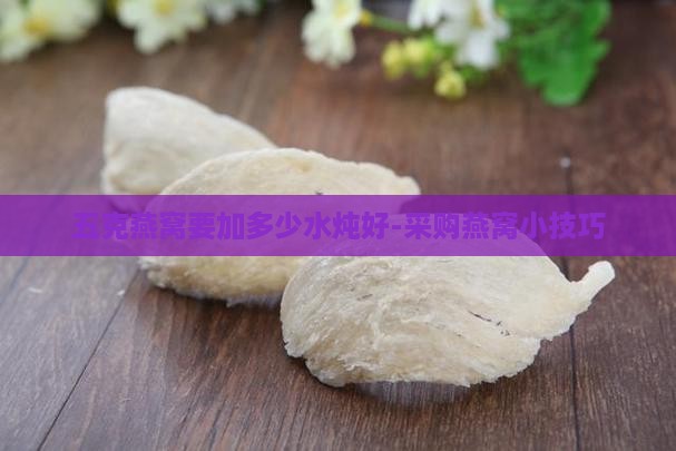 五克燕窝要加多少水炖好-采购燕窝小技巧
