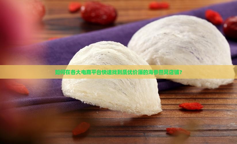 如何在各大电商平台快速找到质优价廉的海参燕窝店铺？