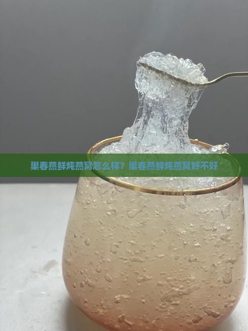 巢春燕鲜炖燕窝怎么样？巢春燕鲜炖燕窝好不好