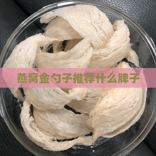 燕窝金勺子推荐什么牌子