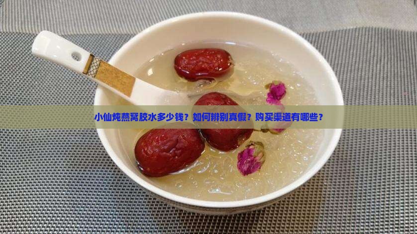 小仙炖燕窝胶水多少钱？如何辨别真假？购买渠道有哪些？