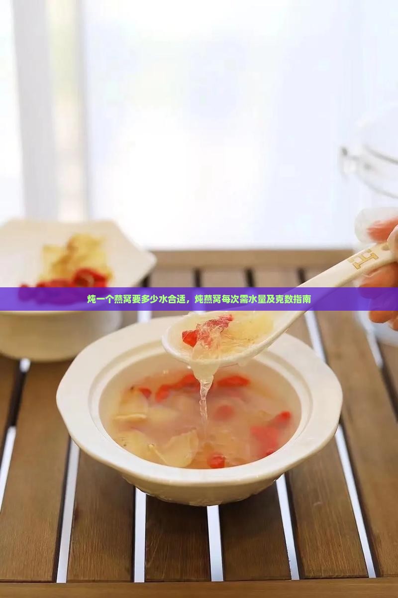 炖一个燕窝要多少水合适，炖燕窝每次需水量及克数指南