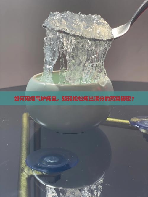 如何用煤气炉炖盅，轻轻松松炖出满分的燕窝秘密？