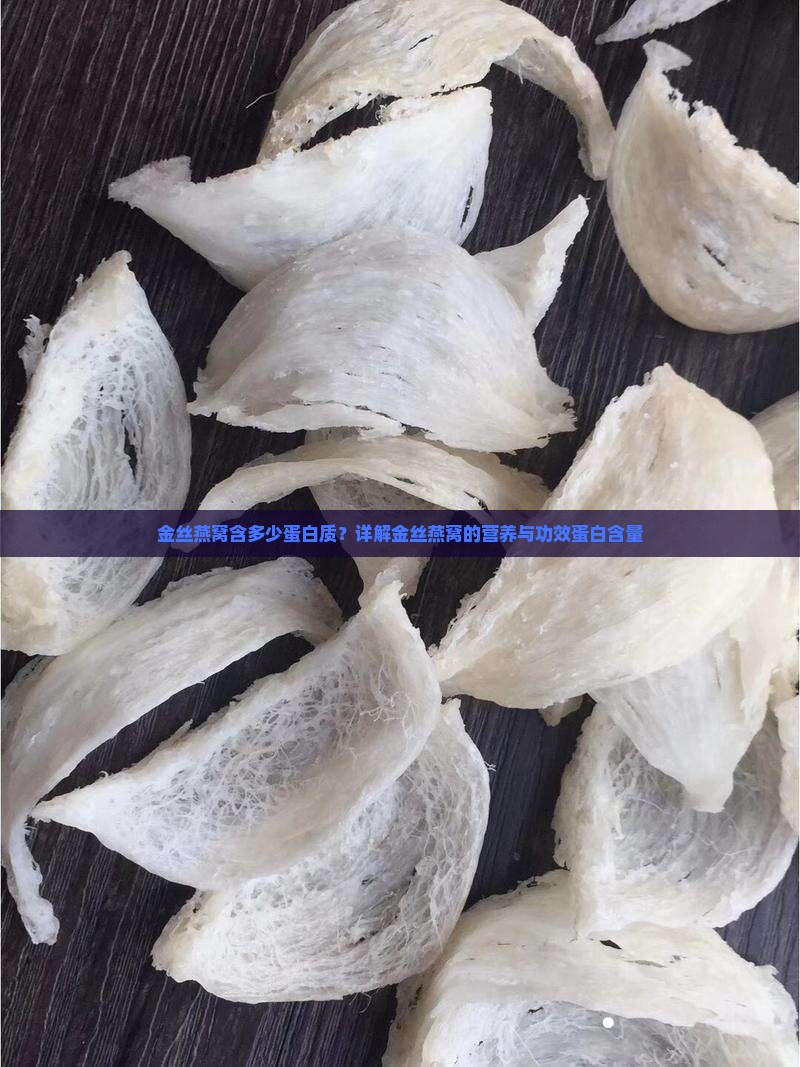 金丝燕窝含多少蛋白质？详解金丝燕窝的营养与功效蛋白含量