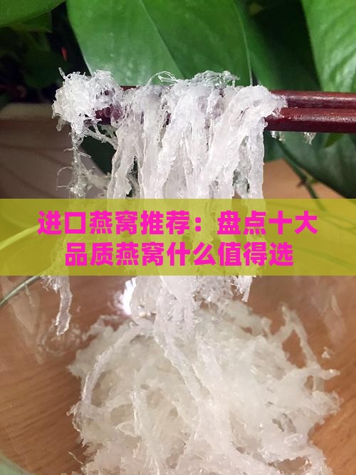进口燕窝推荐：盘点十大品质燕窝什么值得选