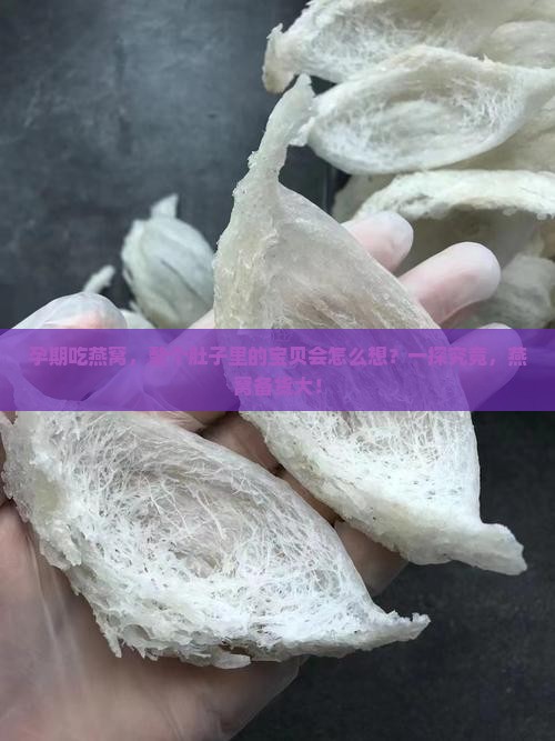 孕期吃燕窝，整个肚子里的宝贝会怎么想？一探究竟，燕窝备货大！