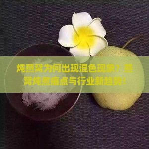 炖燕窝为何出现混色现象？燕窝炖煮痛点与行业新趋势！