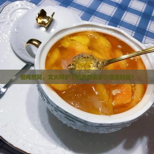 慢炖燕窝，文火呵护下到底需要多少温柔时光？