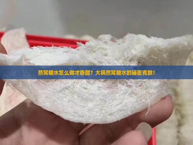 燕窝糖水怎么做才香甜？大锅燕窝糖水的秘密克数！