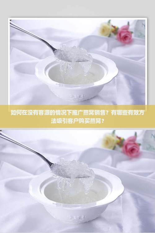 如何在没有客源的情况下推广燕窝销售？有哪些有效方法吸引客户购买燕窝？