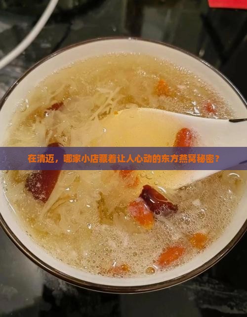 在清迈，哪家小店藏着让人心动的东方燕窝秘密？