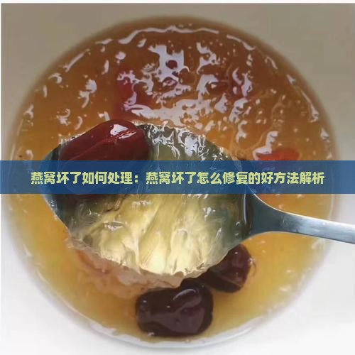 燕窝坏了如何处理：燕窝坏了怎么修复的好方法解析