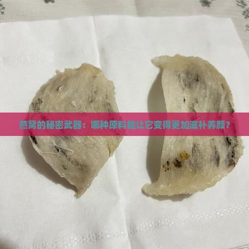 燕窝的秘密武器：哪种原料能让它变得更加滋补养颜？
