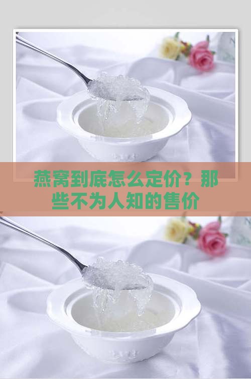 燕窝到底怎么定价？那些不为人知的售价