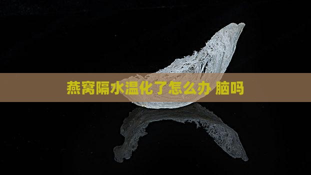 燕窝隔水温化了怎么办 脑吗