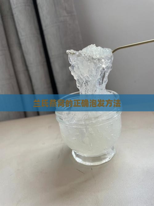 兰氏燕窝的正确泡发方法