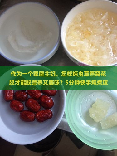 作为一个家庭主妇，怎样炖虫草燕窝花胶才能既营养又美味？5分钟快手炖煮攻略！