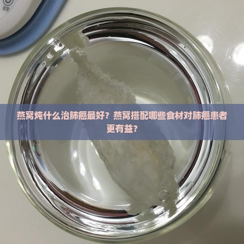 燕窝炖什么治肺癌最好呢 燕窝炖什么治肺癌最好呢