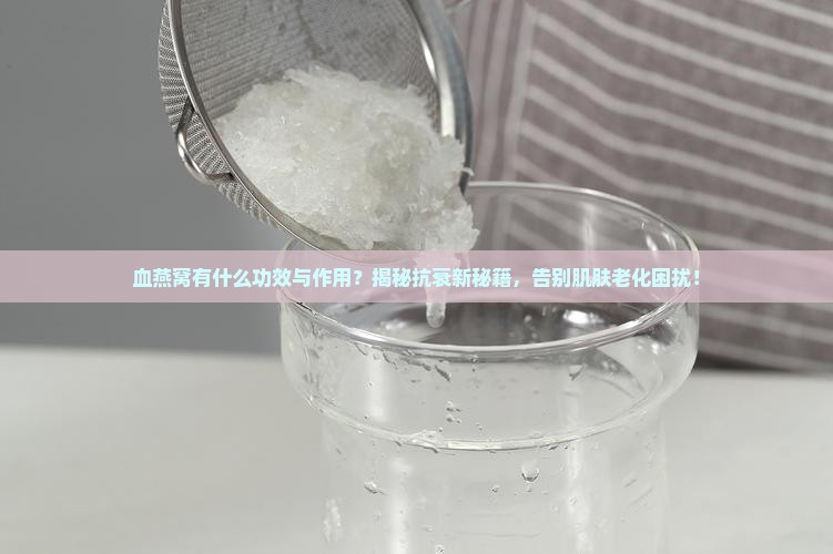 血燕窝有什么功效与作用