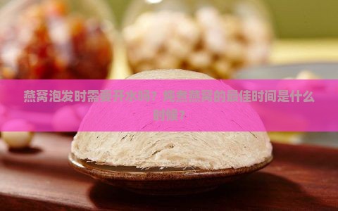 燕窝什么时候泡不开水炖