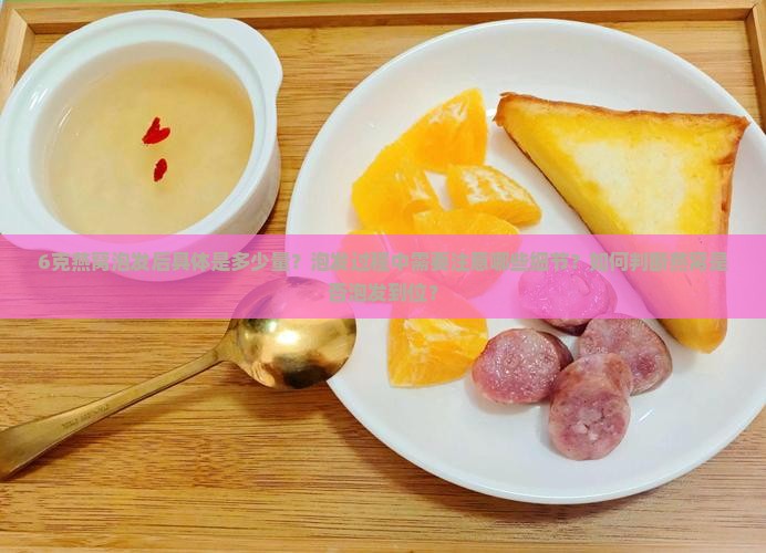 6克燕窝泡发后是多少量