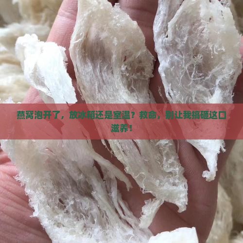 燕窝泡开后保存温度多少