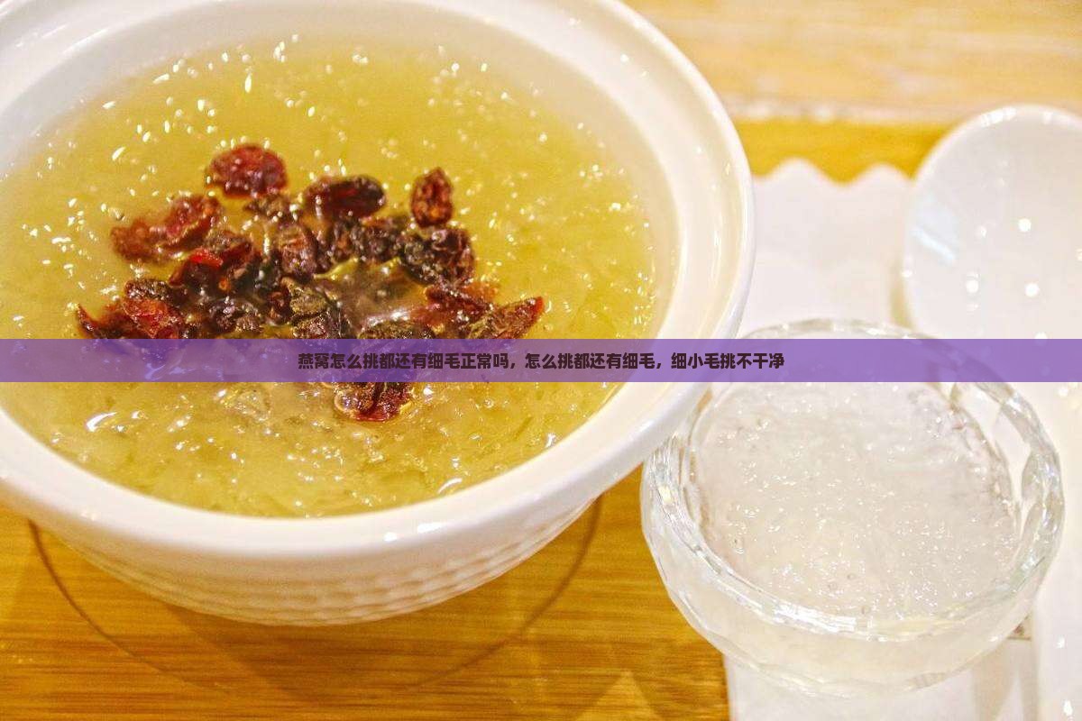 燕窝怎么挑都还有细毛