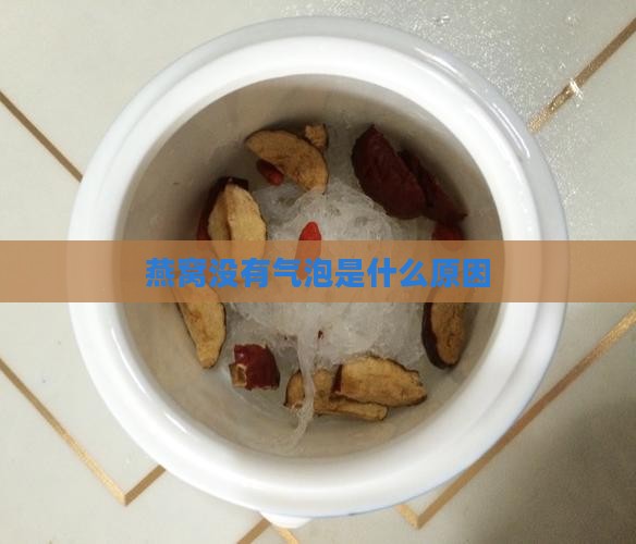 燕窝里没有小气泡怎么办