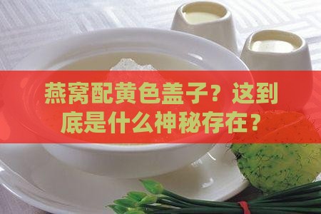 燕窝黄色盖子是什么东西