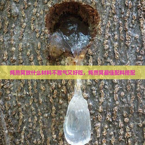 炖燕窝放什么材料不腥