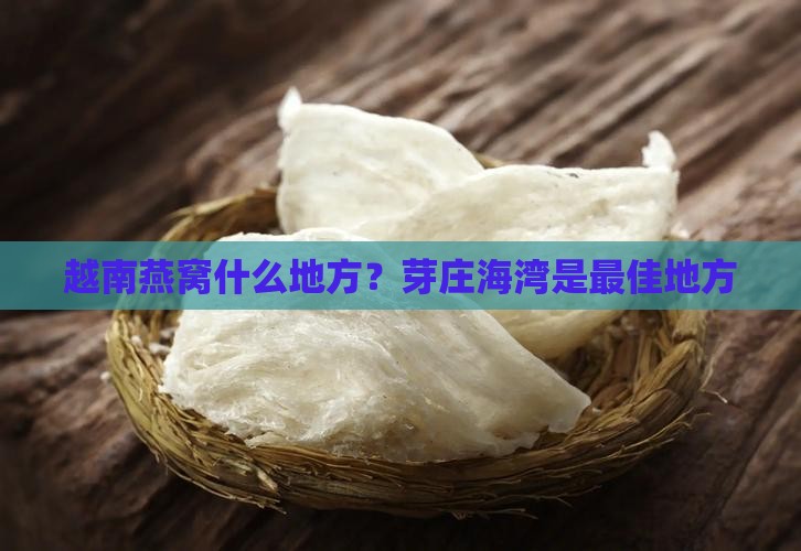 越南有燕窝是什么地方