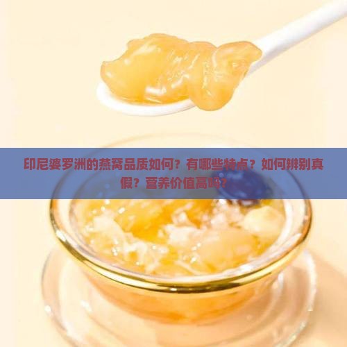 印尼婆罗洲燕窝品质如何