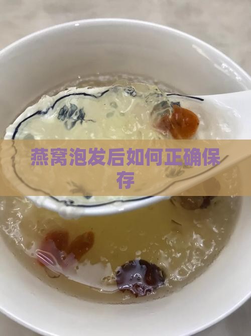 广东泡发干燕窝怎么保存