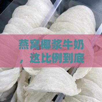 燕窝椰浆牛奶比例是多少