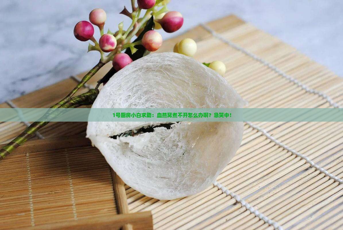 1号厨房小白求助:血燕窝煮不开怎么办啊?急哭中! 1号厨房小白求助:血燕窝煮不开怎么办啊?急哭中!