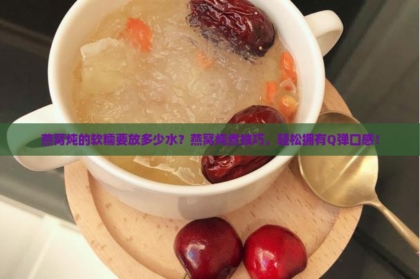 燕窝炖的软糯要放多少水？燕窝炖煮技巧，轻松拥有Q弹口感！