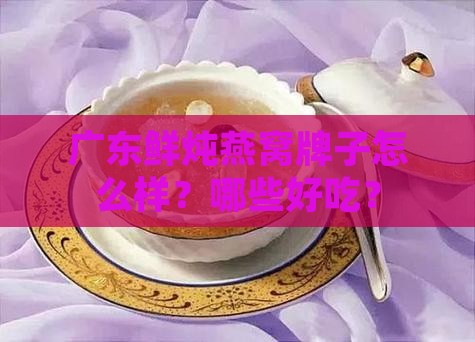 广东鲜炖燕窝牌子怎么样？哪些好吃？