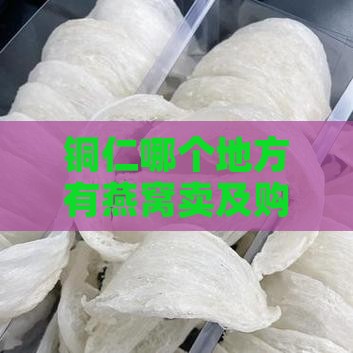 铜仁哪个地方有燕窝卖及购物地