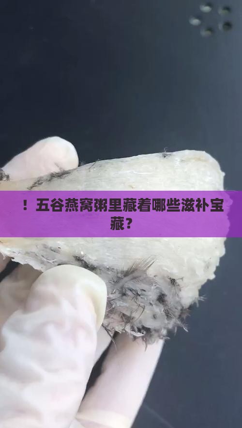 ！五谷燕窝粥里藏着哪些滋补宝藏？